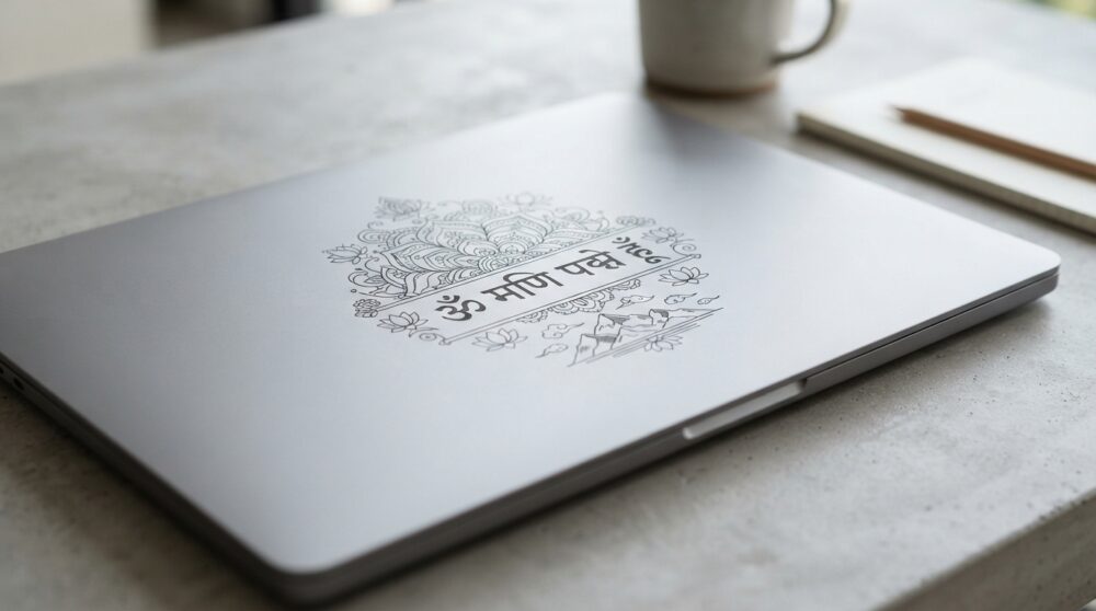 laptop engraving
